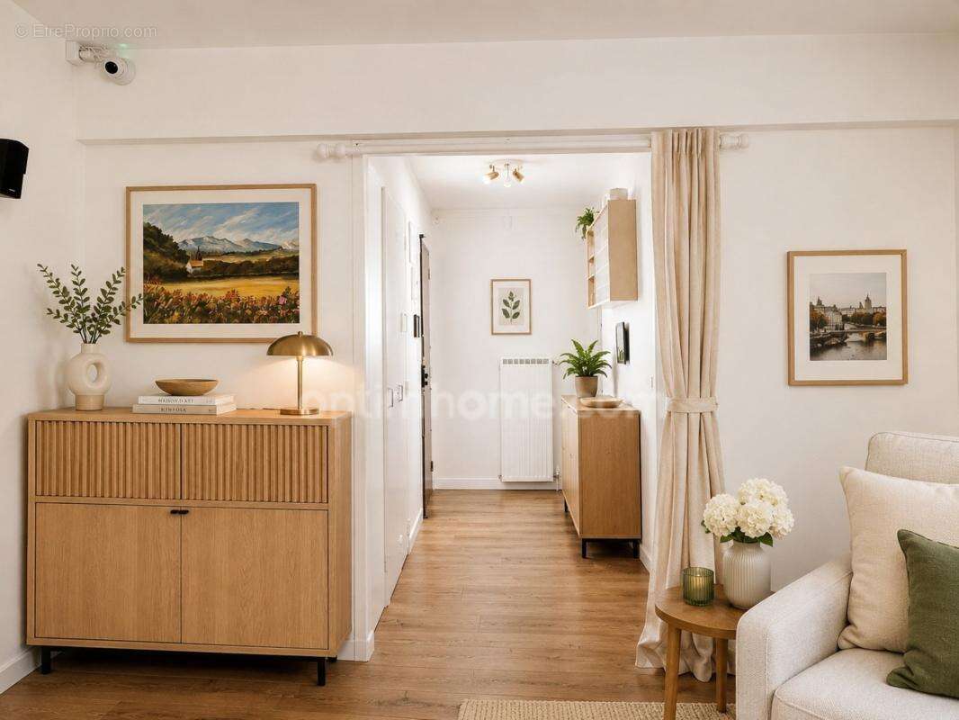 94140 - alfortville - appartement - 2 chambres - lumineux - calme - ascenseur - cave - vue seine - proximité commodités - photo 5