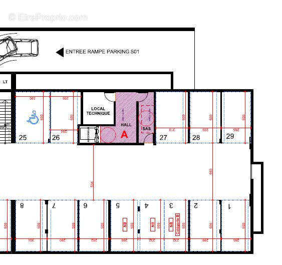 Lot de 5 parkings en sous-sol à Embrun - photo 2