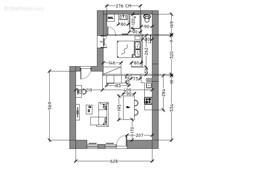 Photo 7 - Appartement à NORT-SUR-ERDRE