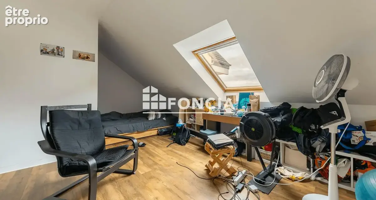 Limite strasbourg - en bordure de l'ill - appartement 6/7 pieces duplex -  vendu loué - balcon - 2 parkings - cave - photo 12