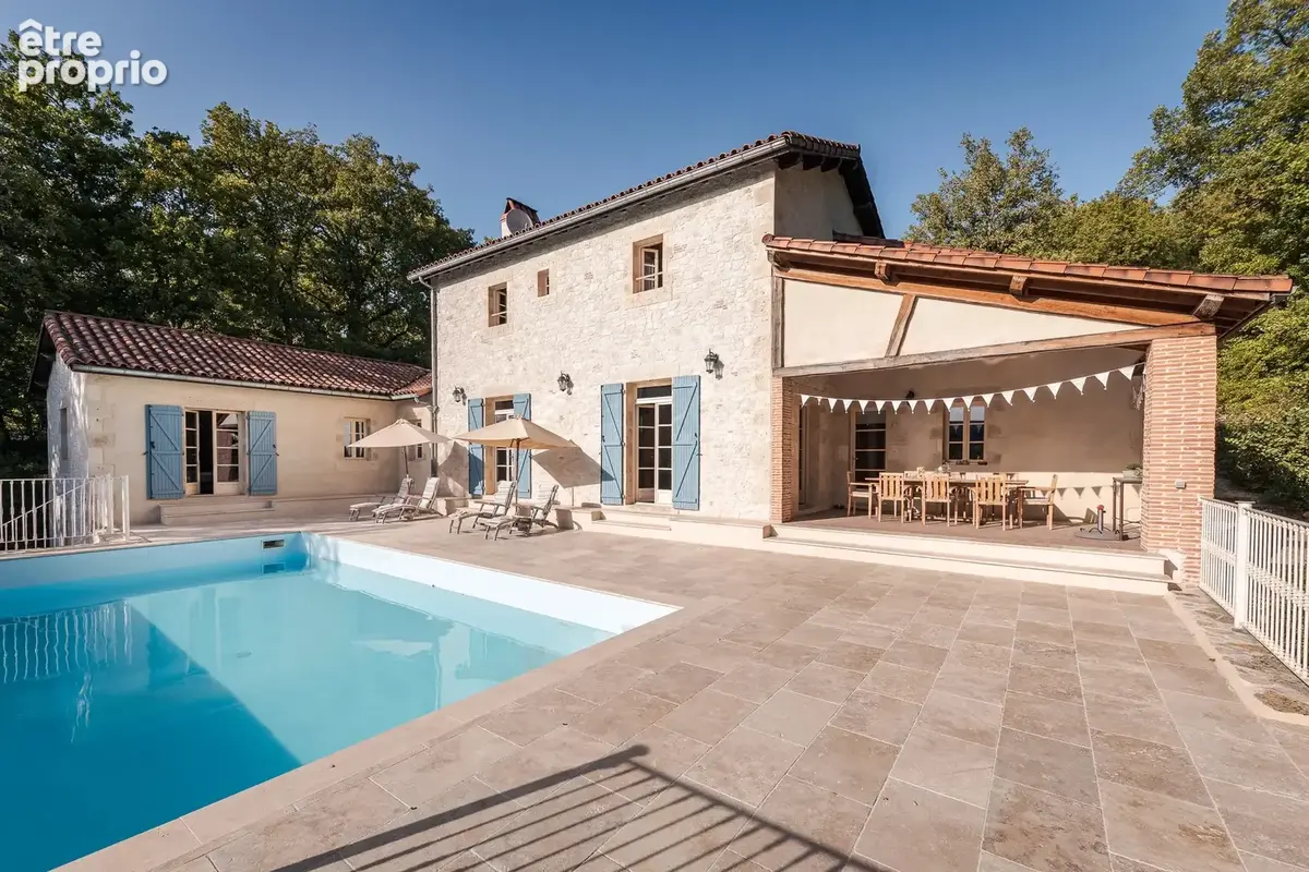 Charmante maison en pierre de 3 chambres avec piscine et vue - photo 15