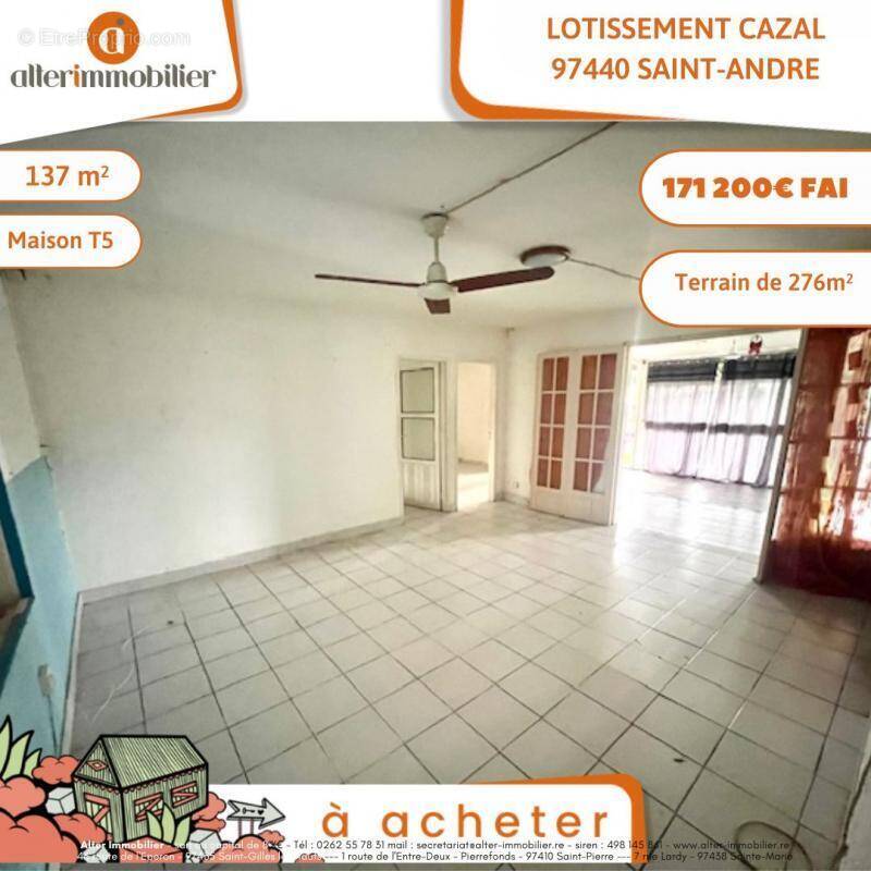 Maison à SAINT-ANDRE