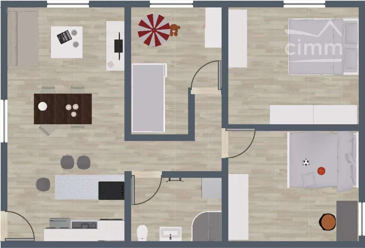 Appartement à SAINT-MARTIN-D'HERES