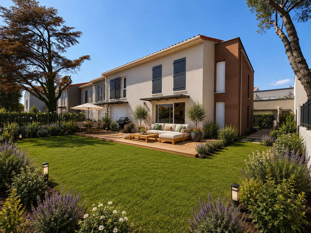 Mauguio   Villa T5 de 114 m2 avec jardin de 108 m2  Disponible immédiatement - photo 11