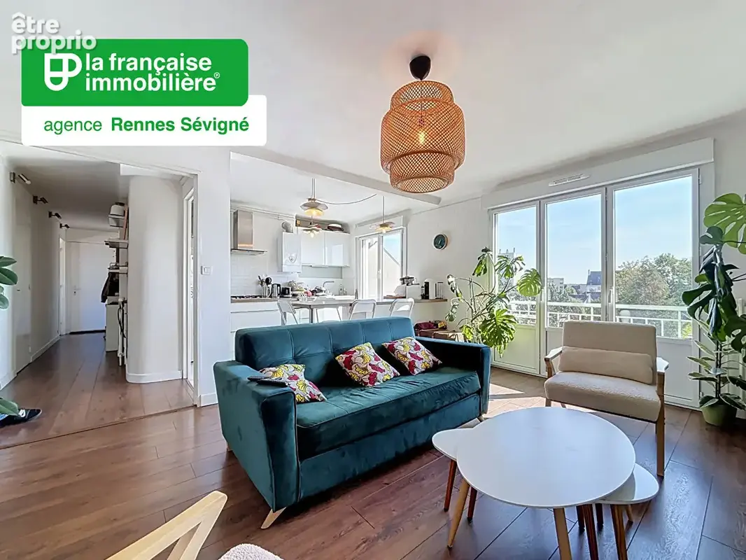 Rennes - La lumière et le dernier étage, avec garage ! - photo 1