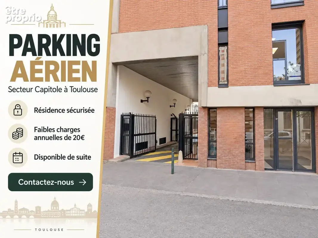Photo Parking à Toulouse au prix de 35 000€