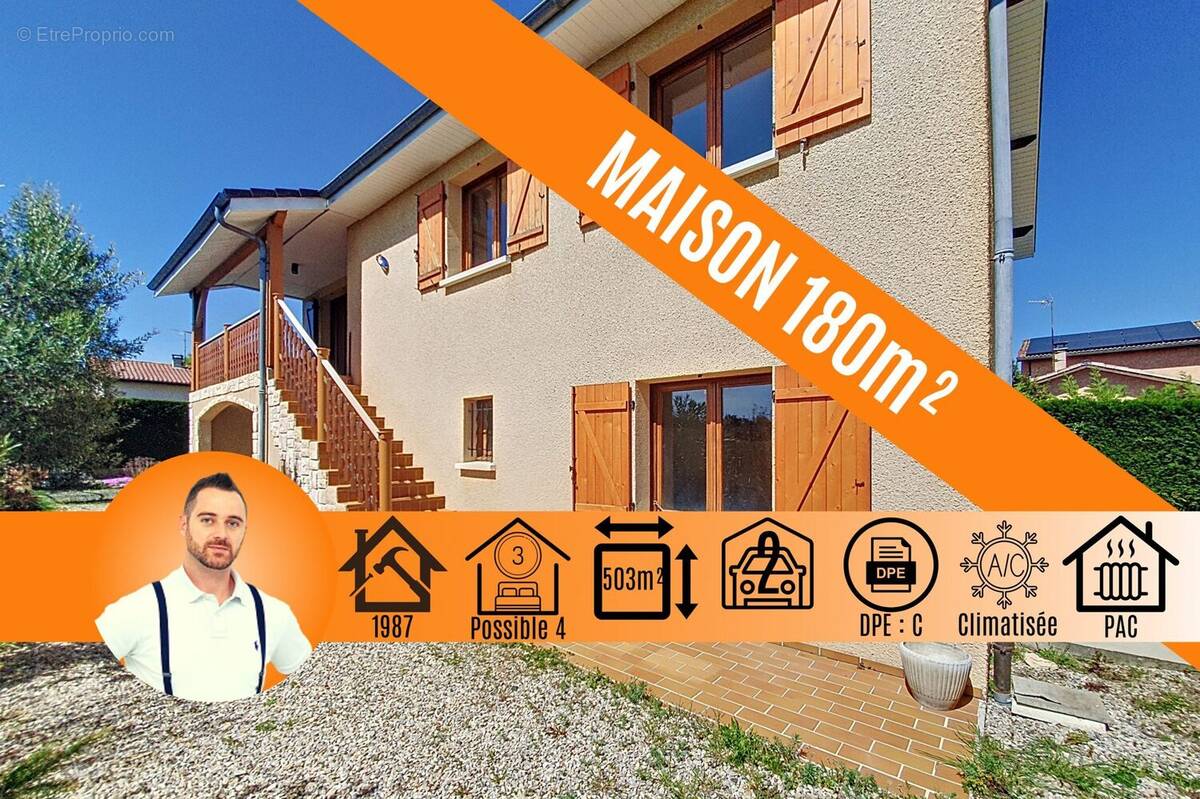 Maison à CHARVIEU-CHAVAGNEUX