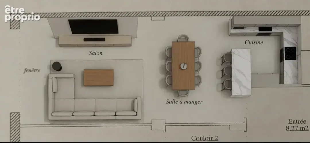 Début Lanterne 70m2 230.000€ à saisir - photo 10