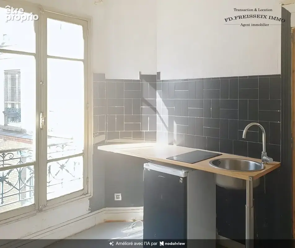 Appartement 1 pièce 12 m² à vendre à Paris-18e (75018) - photo 2