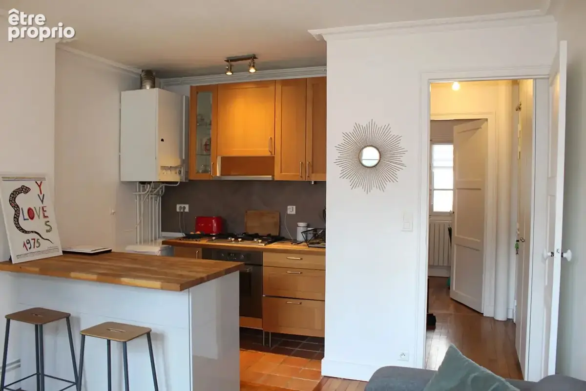 PARIS 15ème, 2 Pièces de 33,14m² au dernier étage. - photo 4