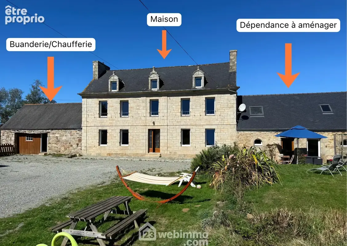 Maison 6 pièces 130 m² à vendre à Plouegat-Moysan (29650) - photo 2
