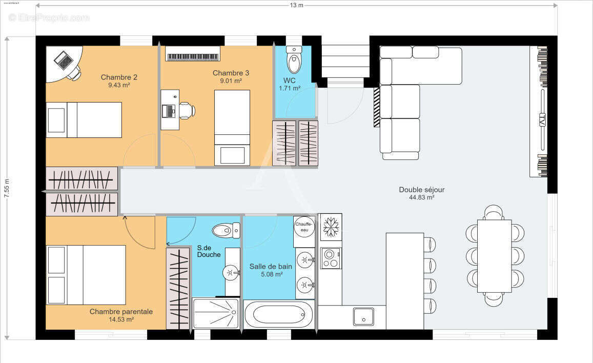 Terrain à MARSEILLETTE
