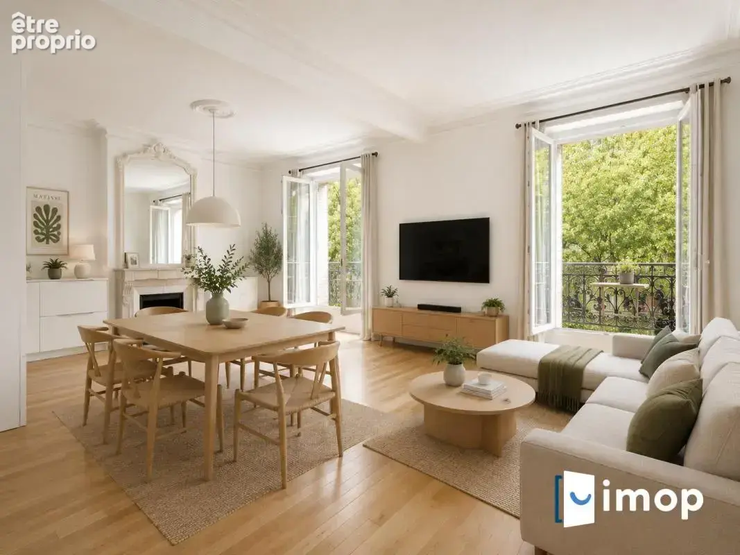 Appartement traversant 2ch - place blanche - charme de l’ancien - photo 2