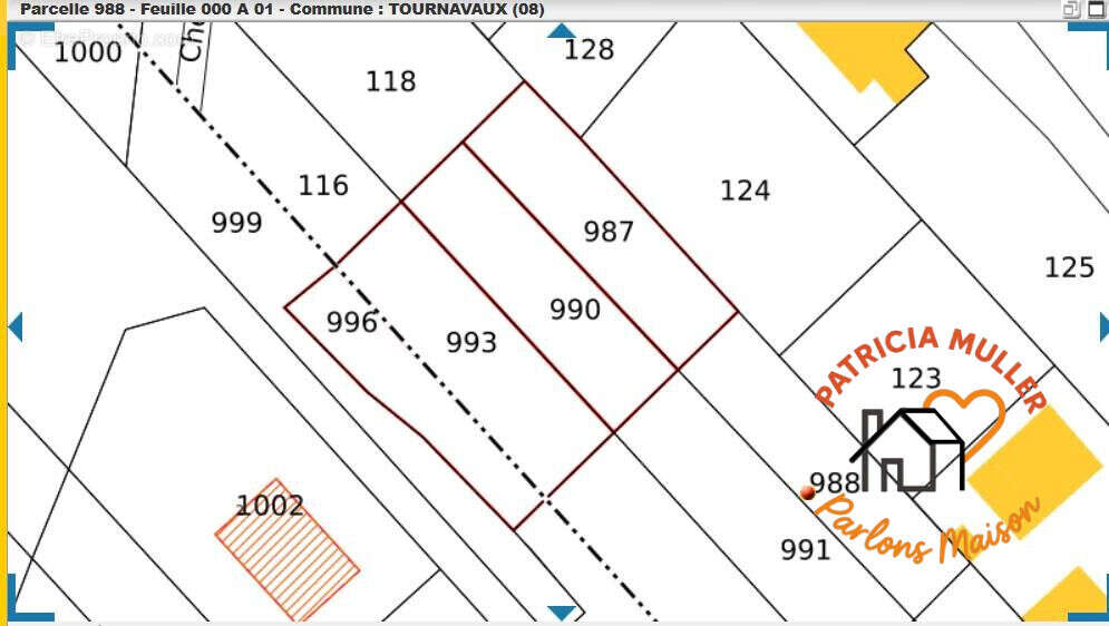 Terrain à TOURNAVAUX