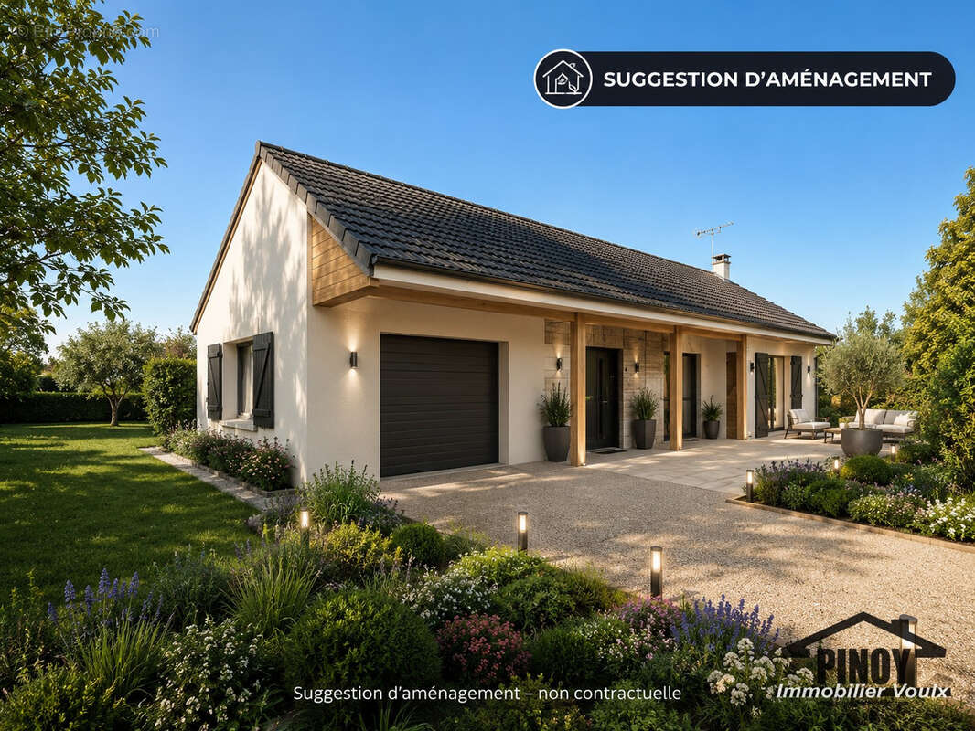 Maison de plain pied sur 1.961m2 de jardin - photo 2