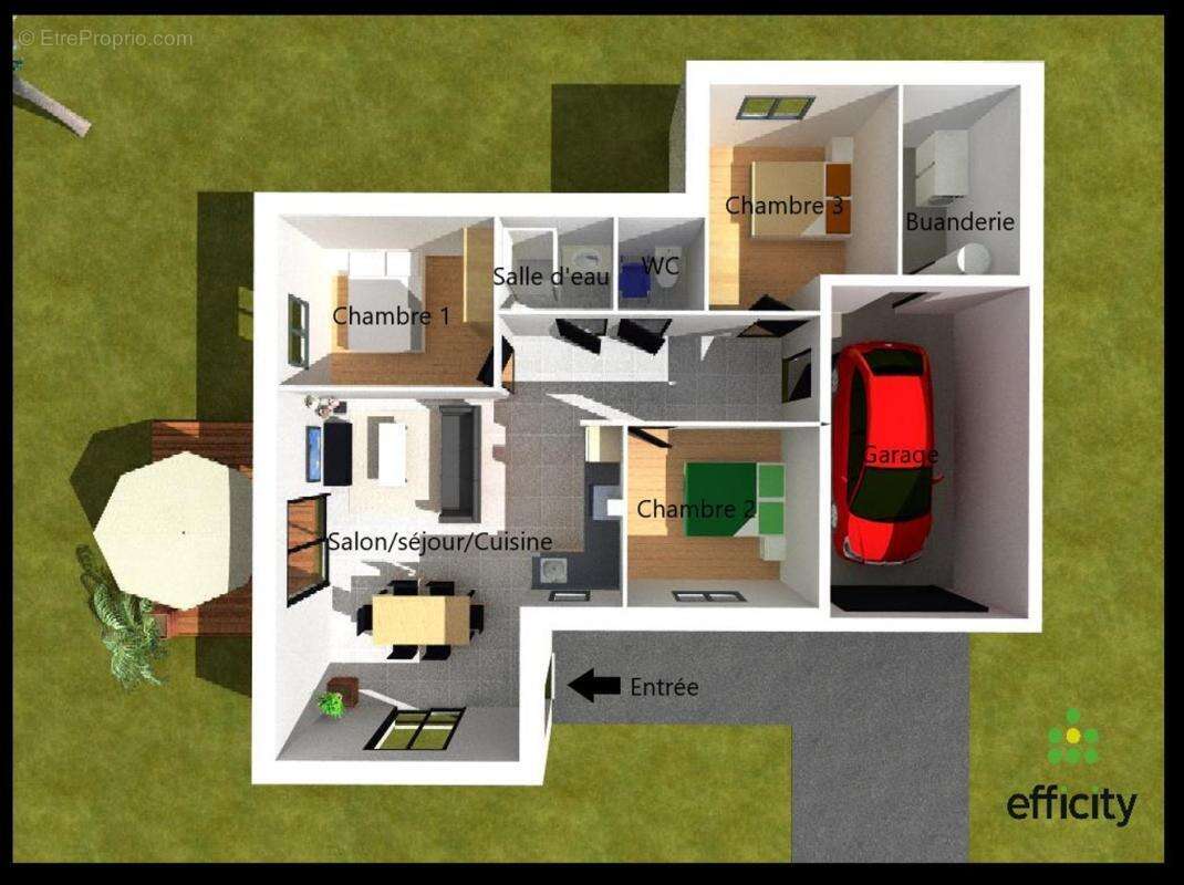 Maison à TREBEURDEN