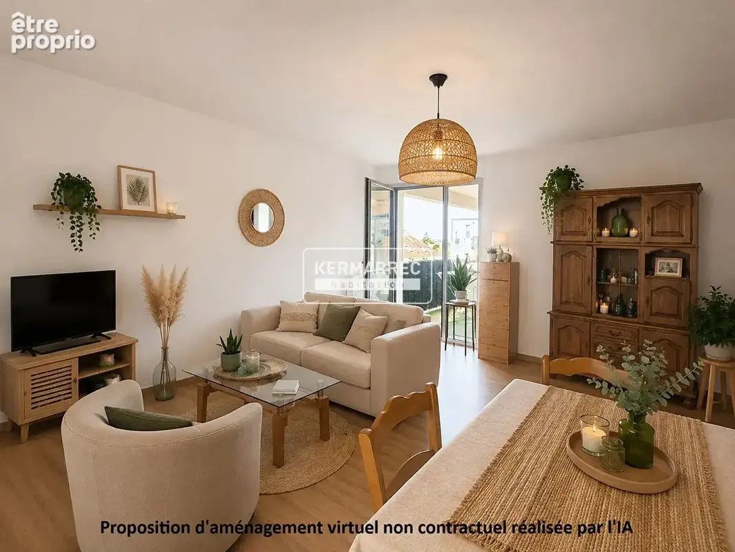 Appartement L Hermitage 2 pièces 54 m2 - photo 3