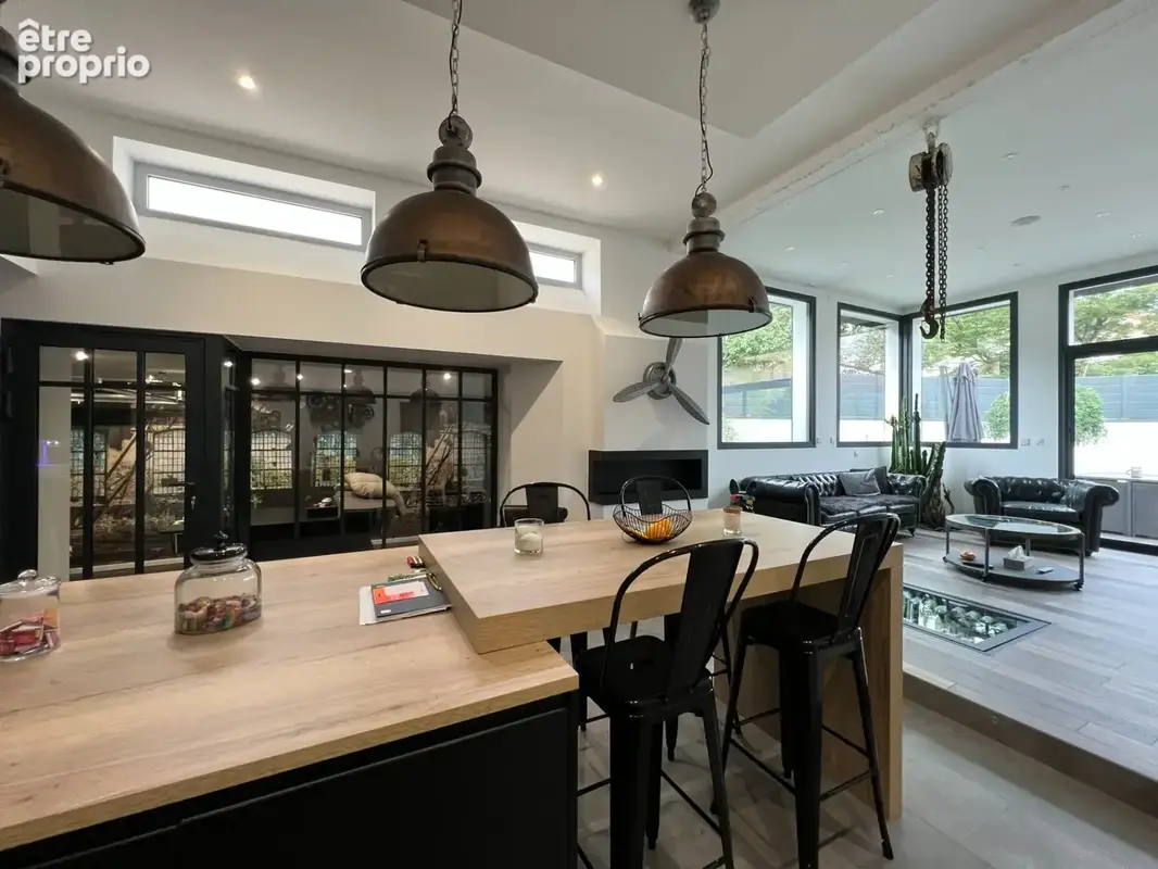 Gieres loft 152m2 + jardin + couloir de nage - photo 9