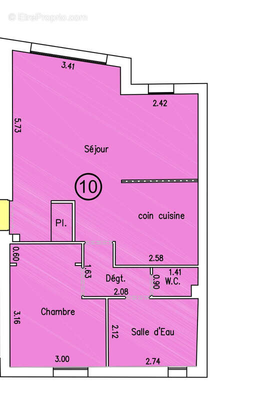 Appartement à SAINT-BRICE-SOUS-FORET