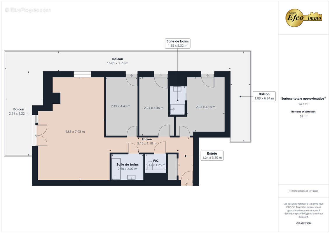 Appartement à SAINT-LOUIS