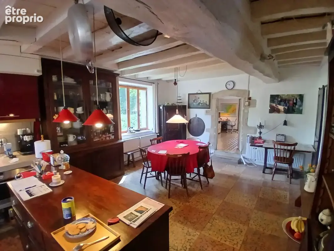 Vue panoramique depuis cette maison de caractère dans le bourg de Champallement, Bourgogne. - photo 12