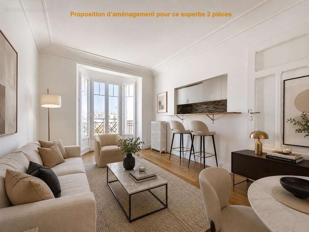 Photo 2 - Appartement à PARIS-14E