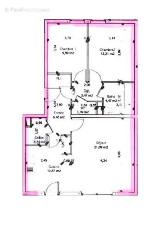 Appartement à OBERHOFFEN-SUR-MODER