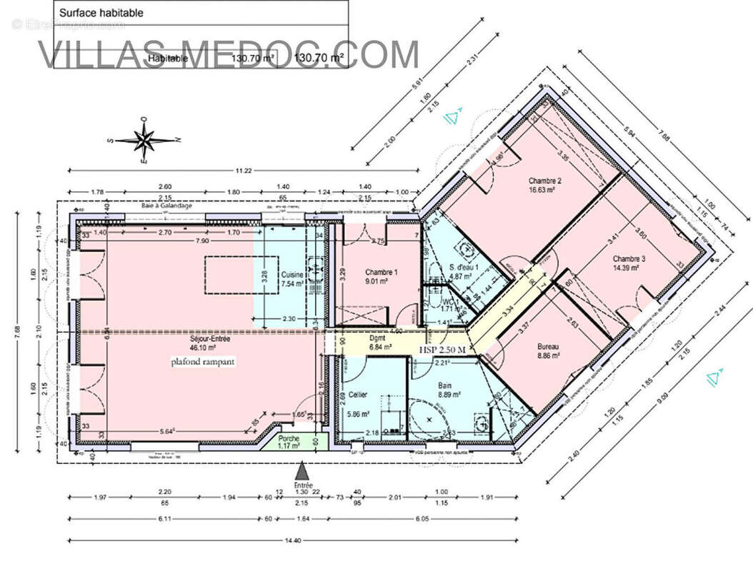 Maison à VENDAYS-MONTALIVET