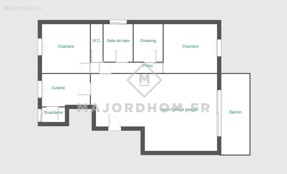 Appartement à MARSEILLE-9E