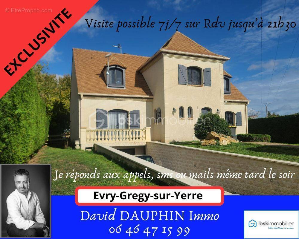 Maison à EVRY-GREGY-SUR-YERRE