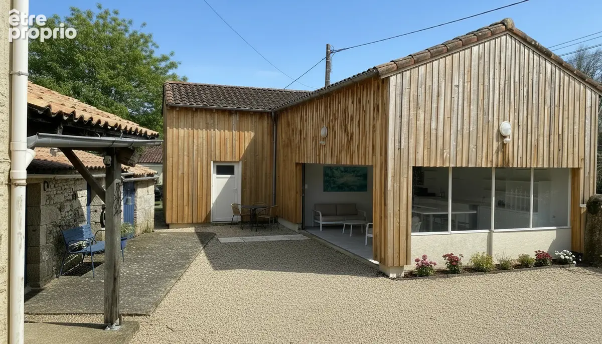 Maison en pierre de caractère avec dépendances  (79260) La Crèche - photo 3
