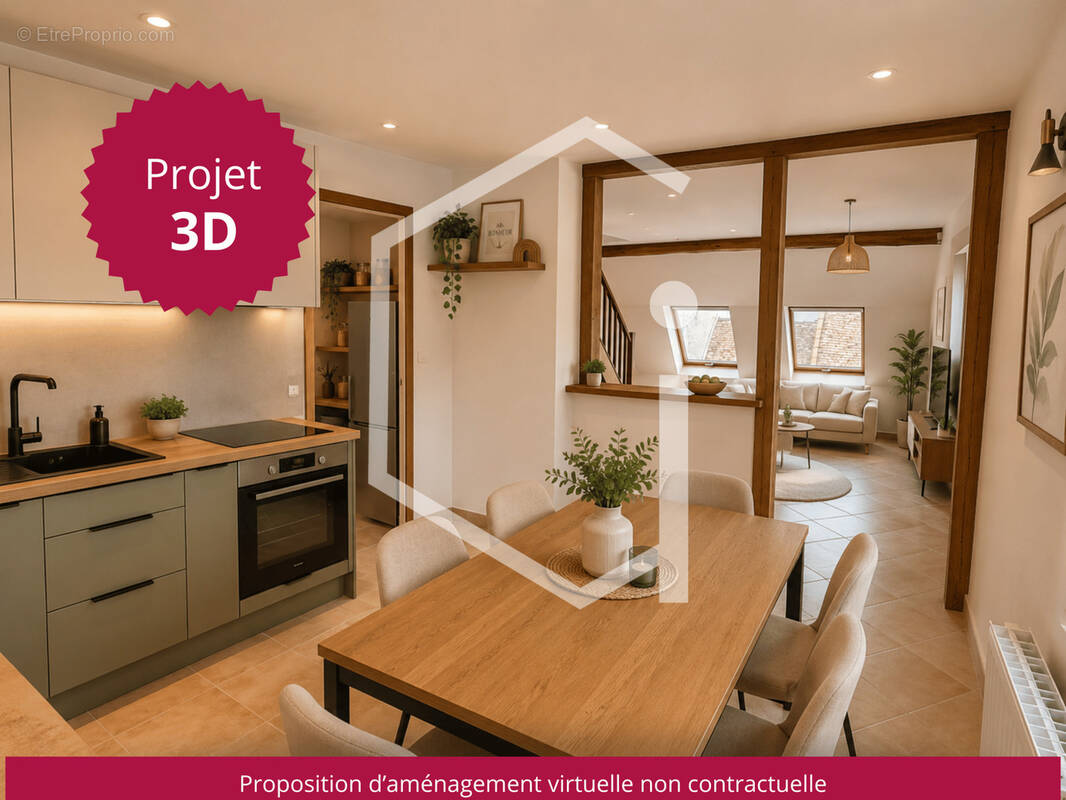 Appartement duplex lumineux   Centre-ville de Cosne-sur-Loire - photo 2