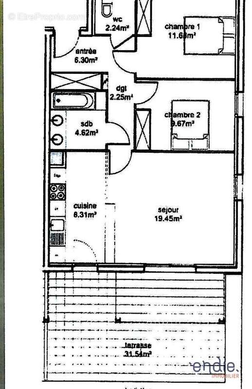 Appartement à TOULOUSE