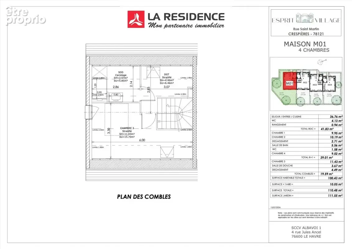 Maison 6 pièces 100 m² à vendre à Crespieres (78121) - photo 4