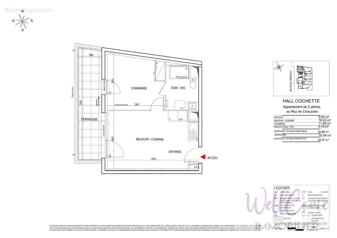 Appartement à COGNIN