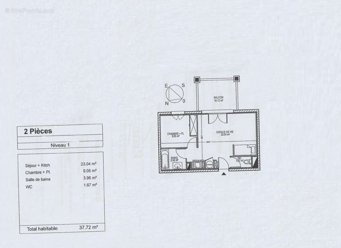 Appartement à ENTRAYGUES-SUR-TRUYERE