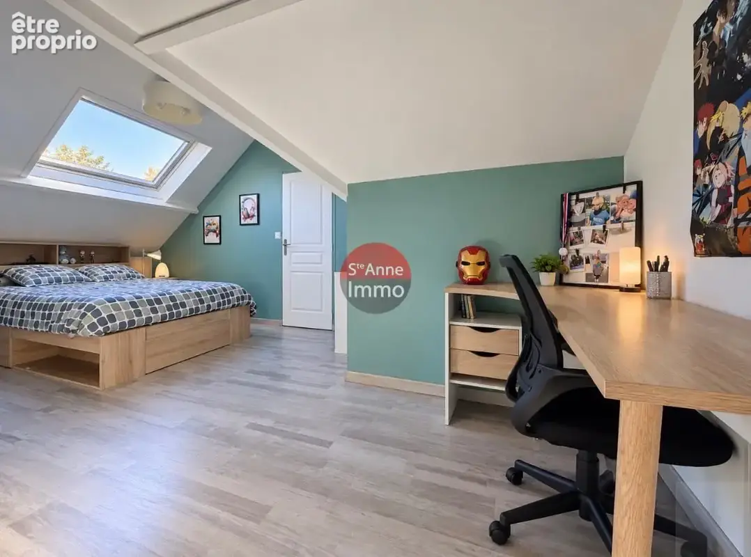 Talmas - maison - 180 m2 - 4 chambres - sous-sol - garage - parking - jardin - photo 15