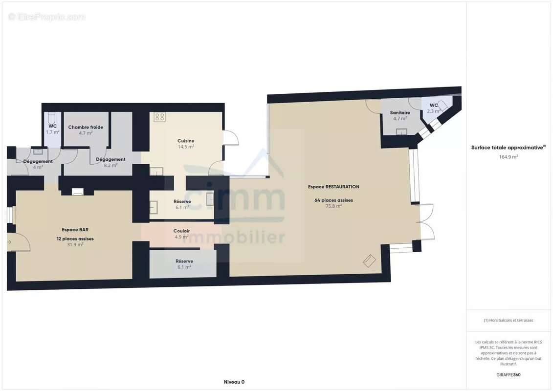 Commerce à BOURG-DES-COMPTES