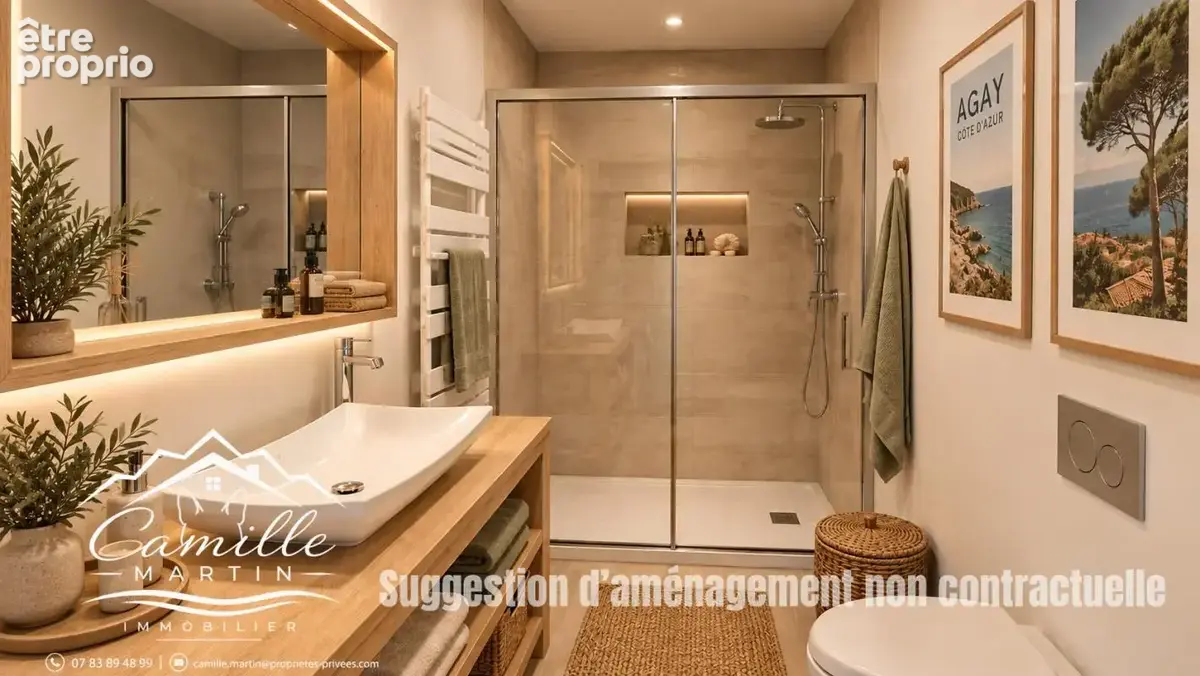 Appartement Le Dramont 2 pièce(s) 55.82 m2 - photo 6