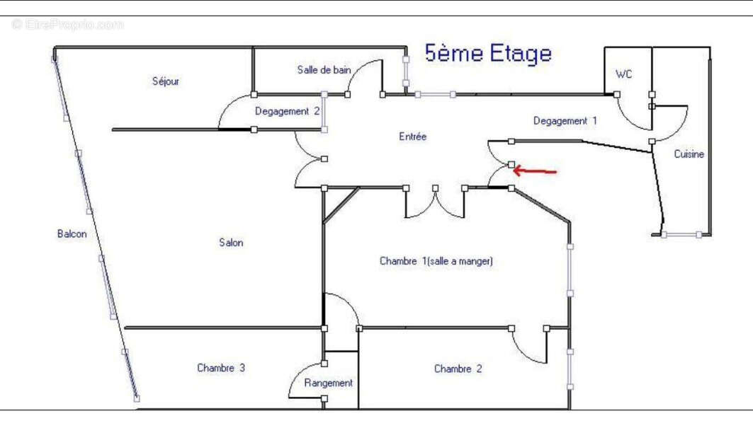 Appartement à PARIS-9E