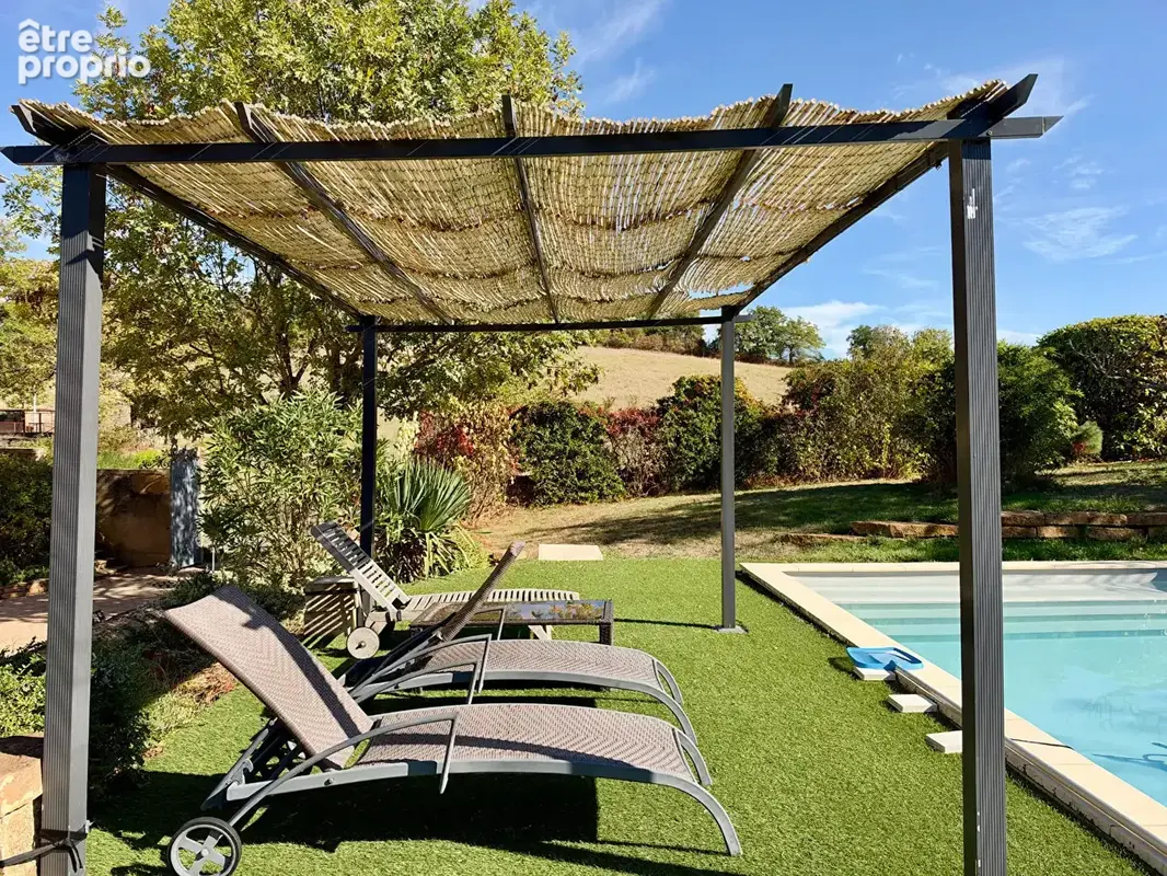 Ville Sur Jarnioux - Maison de caractère en pierres dorées, 6 chambres, piscine et jardin - photo 9