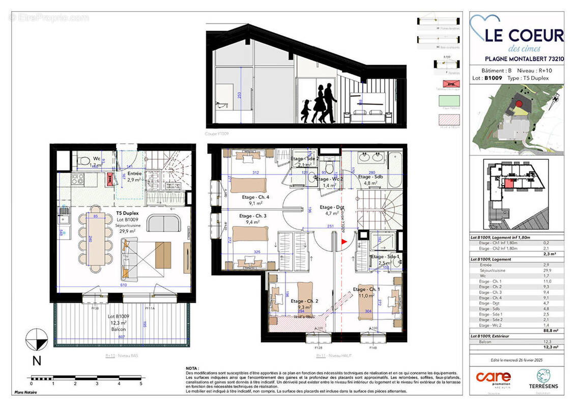 Appartement à MACOT-LA-PLAGNE