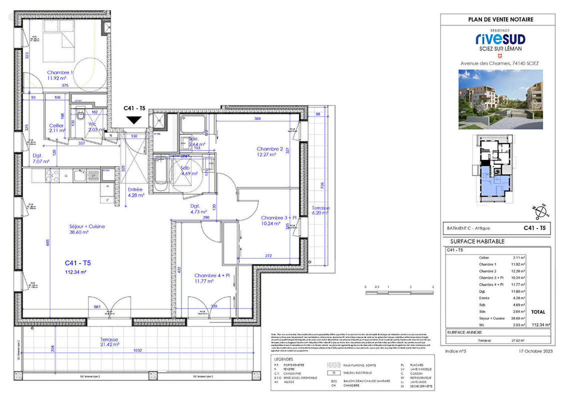 Appartement à SCIEZ