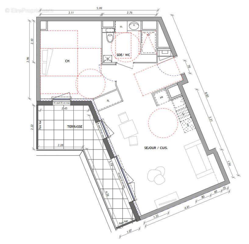 Photo 8 - Appartement à CLERMONT-FERRAND