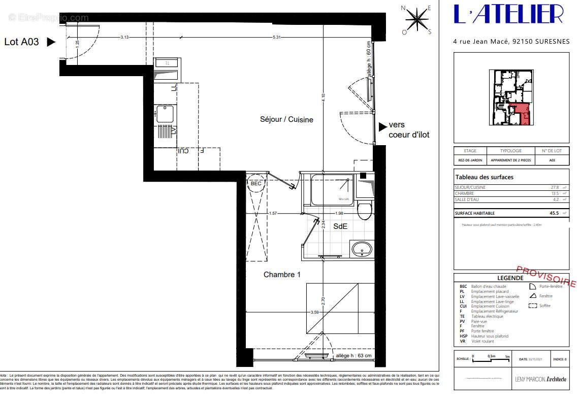 Appartement à SURESNES