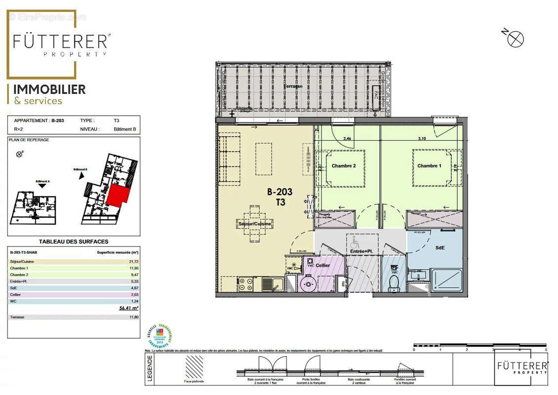 Appartement à FLEURY