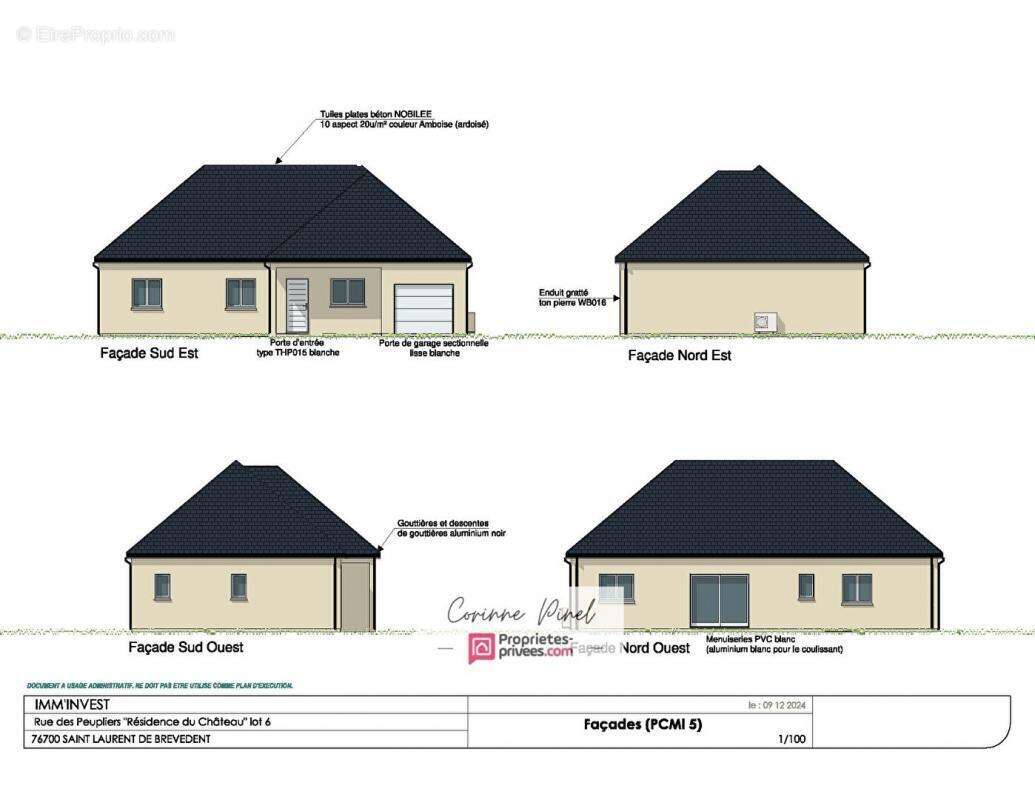 Maison à SAINT-LAURENT-DE-BREVEDENT