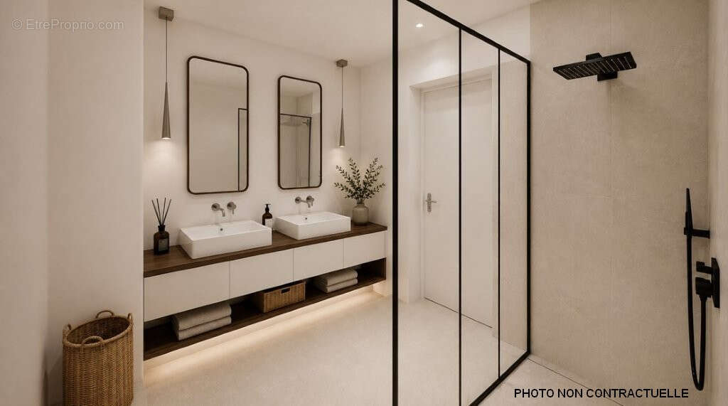 Plein coeur de bidart appartement lumineux a renover proche plage / aperçu océan - photo 12