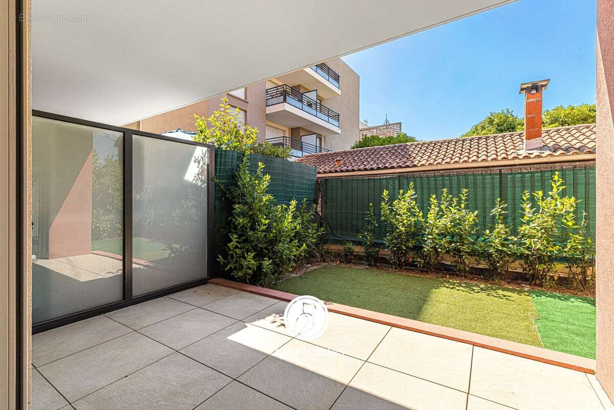 Nice // saint isidore : 2 pièces / terrasse / jardin / parking - photo 11