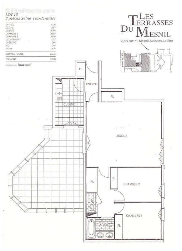 Appartement à MAISONS-LAFFITTE